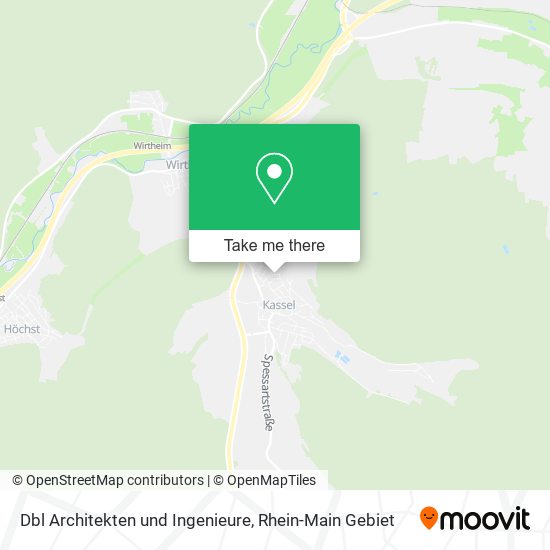 Dbl Architekten und Ingenieure map