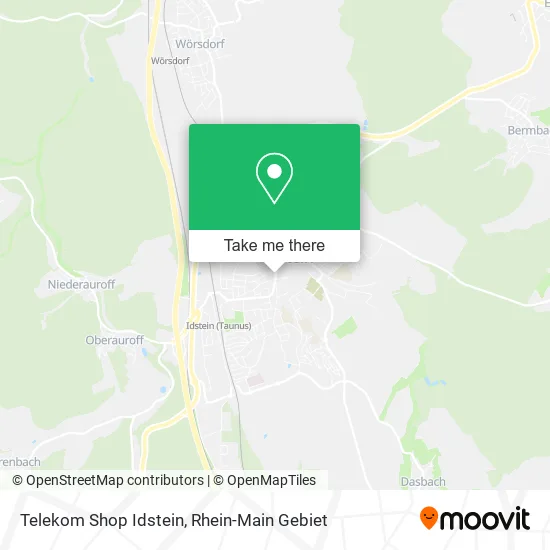 Карта Telekom Shop Idstein