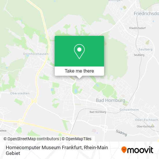 Homecomputer Museum Frankfurt map