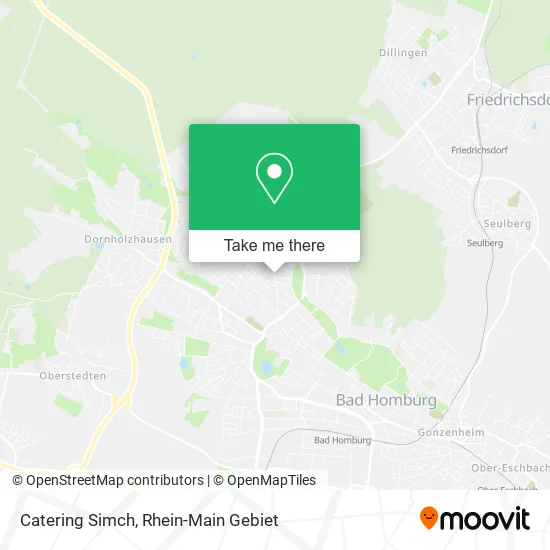 Catering Simch map