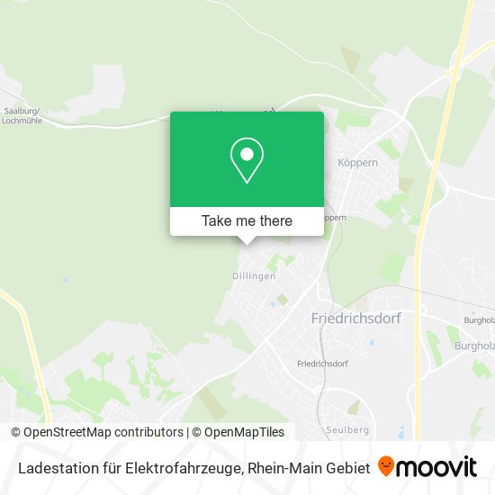 Ladestation für Elektrofahrzeuge map