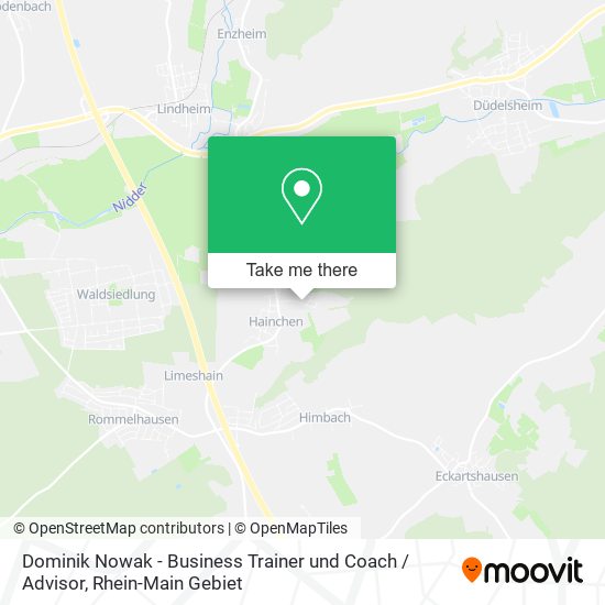 Dominik Nowak - Business Trainer und Coach / Advisor map