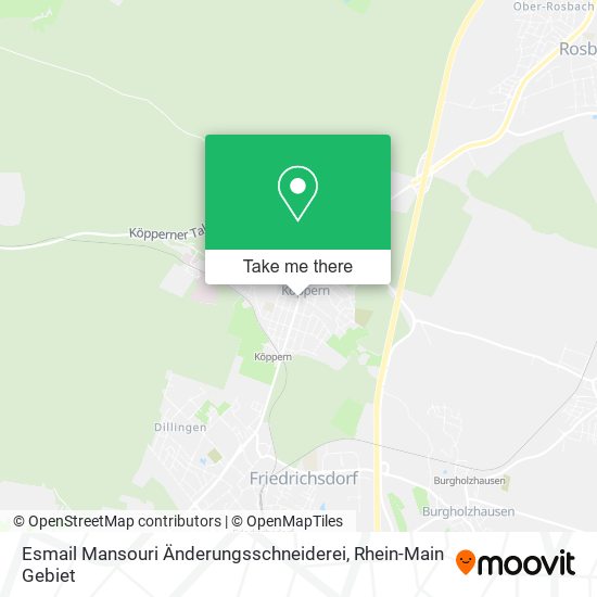 Esmail Mansouri Änderungsschneiderei map