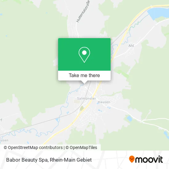 Карта Babor Beauty Spa