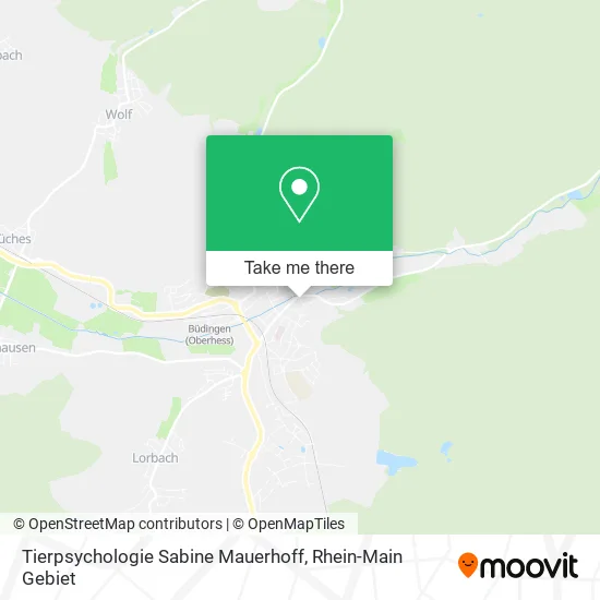 Карта Tierpsychologie Sabine Mauerhoff