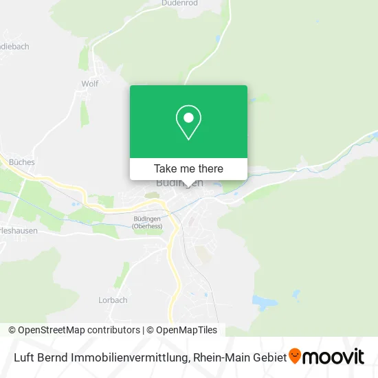 Карта Luft Bernd Immobilienvermittlung
