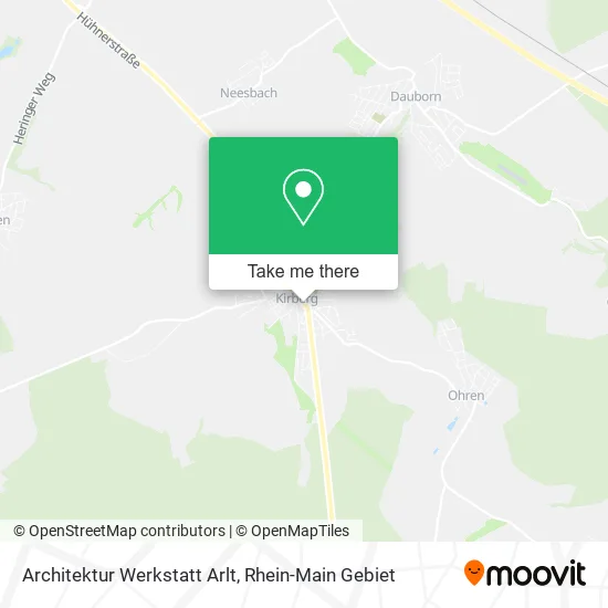 Карта Architektur Werkstatt Arlt