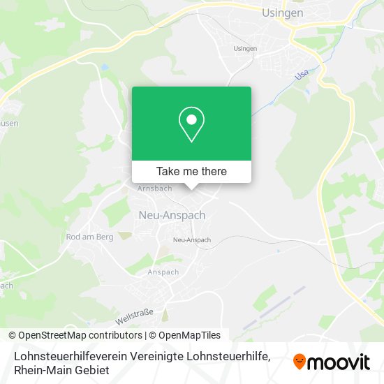 Lohnsteuerhilfeverein Vereinigte Lohnsteuerhilfe map