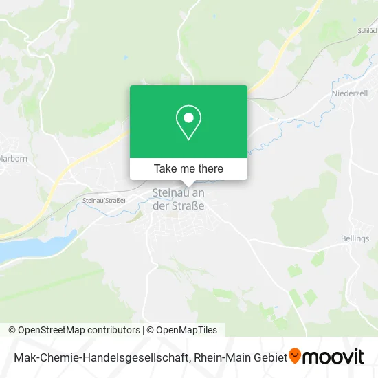 Карта Mak-Chemie-Handelsgesellschaft