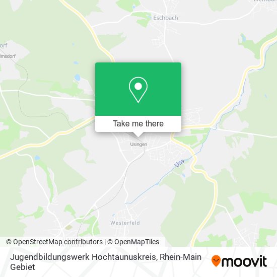 Jugendbildungswerk Hochtaunuskreis map