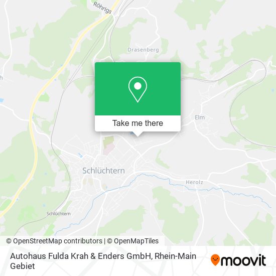 Autohaus Fulda Krah & Enders GmbH map