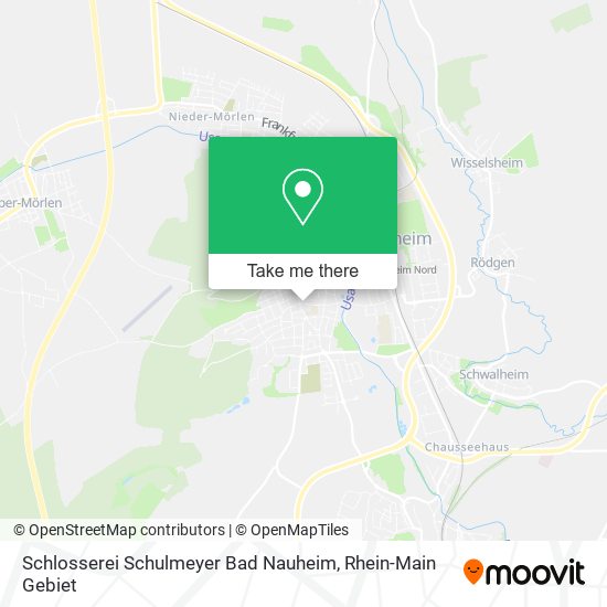 Карта Schlosserei Schulmeyer Bad Nauheim