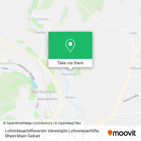 Lohnsteuerhilfeverein Vereinigte Lohnsteuerhilfe map