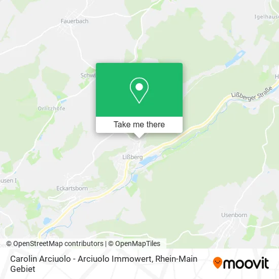 Карта Carolin Arciuolo - Arciuolo Immowert