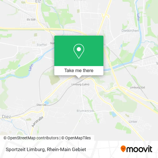 Карта Sportzeit Limburg