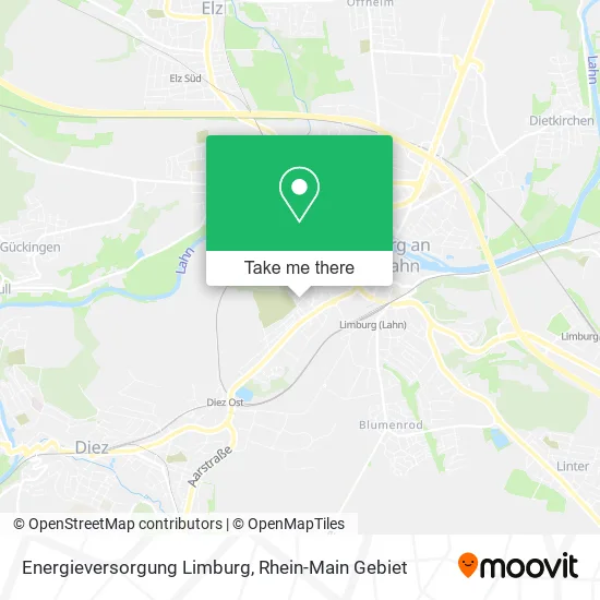 Карта Energieversorgung Limburg