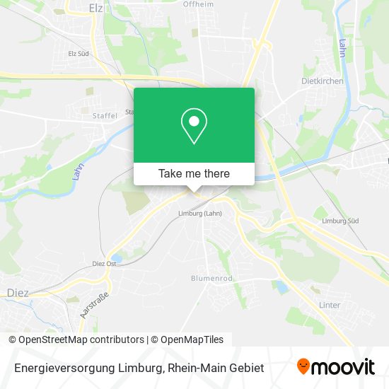 Energieversorgung Limburg map