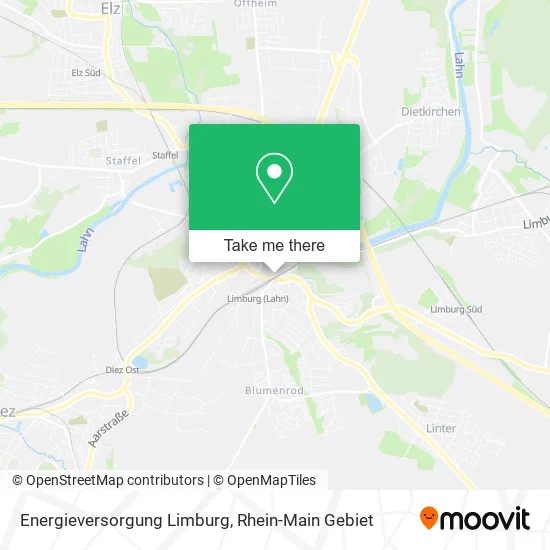 Карта Energieversorgung Limburg