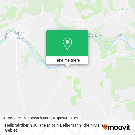 Heilpraktikerin Juliane Miorin-Bellermann map