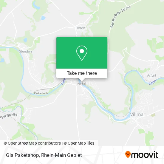 Карта Gls Paketshop