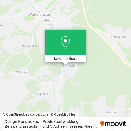 Design Konstruktion Produktentwicklung, Zerspanungstechnik und 5 Achsen Fraesen map