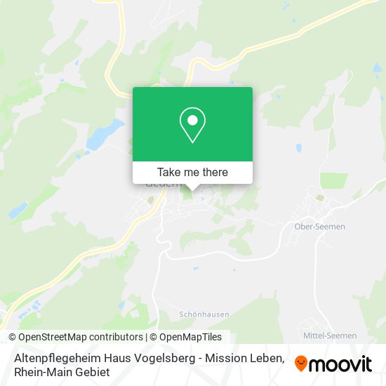 Altenpflegeheim Haus Vogelsberg - Mission Leben map