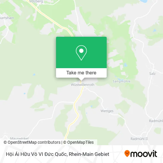Карта Hội Ái Hữu Vô VI Đức Quốc