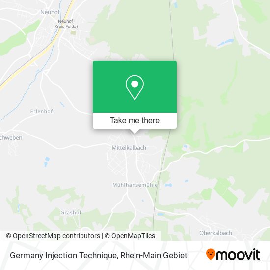 Карта Germany Injection Technique