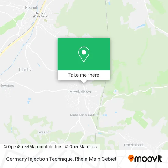 Карта Germany Injection Technique