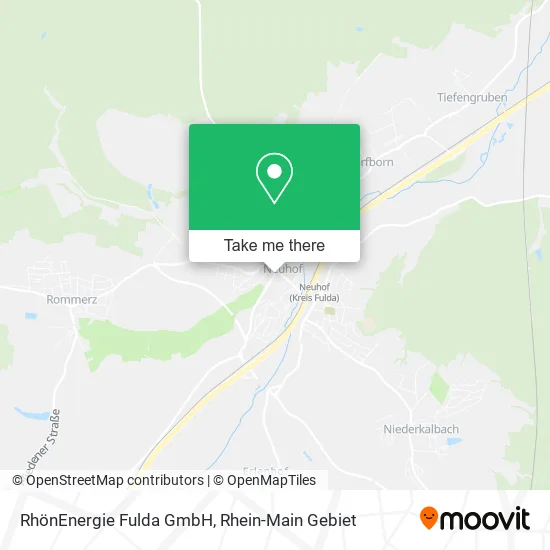 Карта RhönEnergie Fulda GmbH