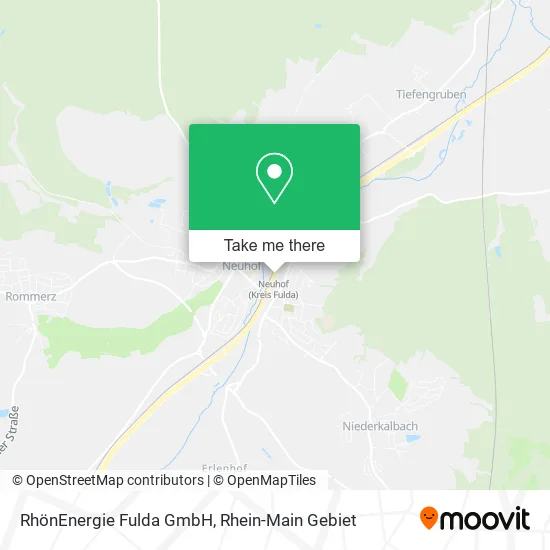 Карта RhönEnergie Fulda GmbH