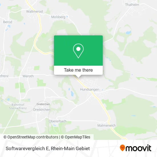 Карта Softwarevergleich E