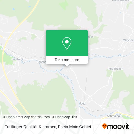 Карта Tuttlinger Qualität Klemmen