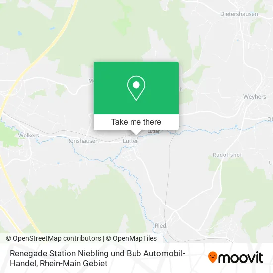 Карта Renegade Station Niebling und Bub Automobil-Handel