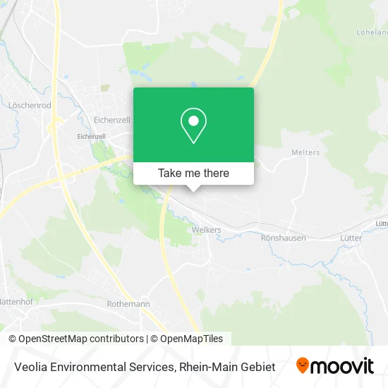 Карта Veolia Environmental Services