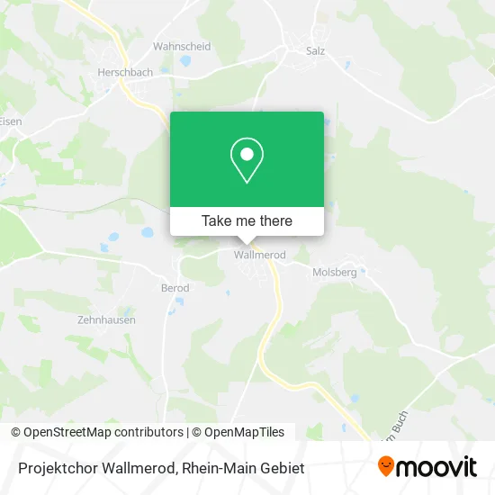 Карта Projektchor Wallmerod