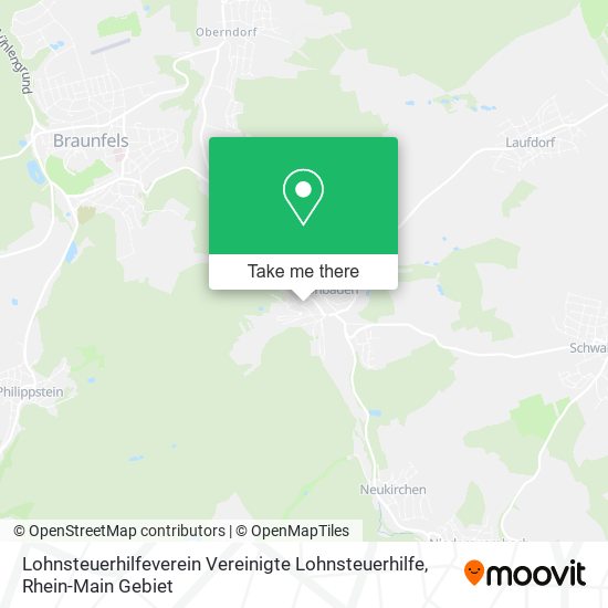 Lohnsteuerhilfeverein Vereinigte Lohnsteuerhilfe map