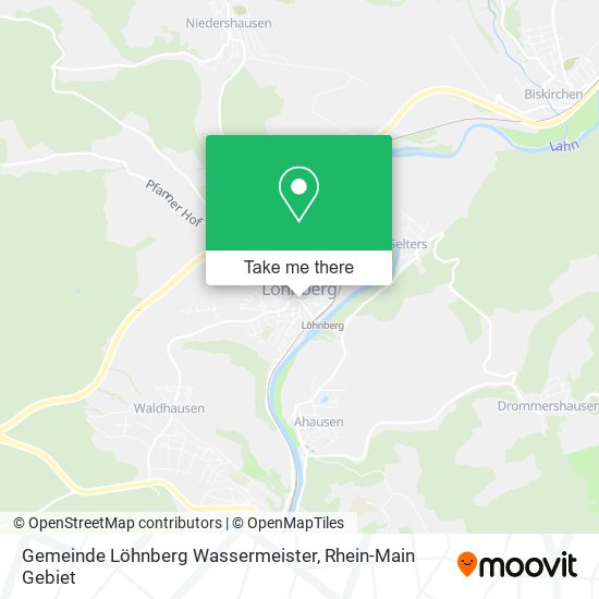 Карта Gemeinde Löhnberg Wassermeister
