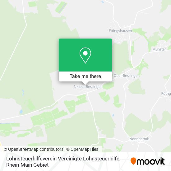 Карта Lohnsteuerhilfeverein Vereinigte Lohnsteuerhilfe