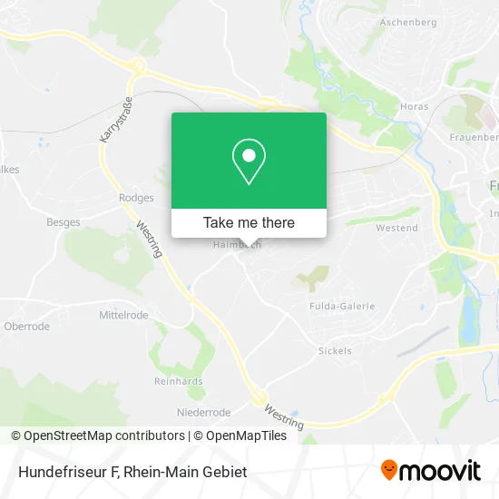 Карта Hundefriseur F