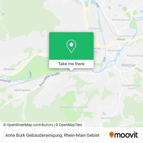 Anne Burk Gebäudereinigung map