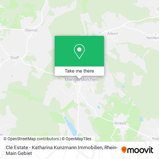 Clé Estate - Katharina Kunzmann Immobilien map