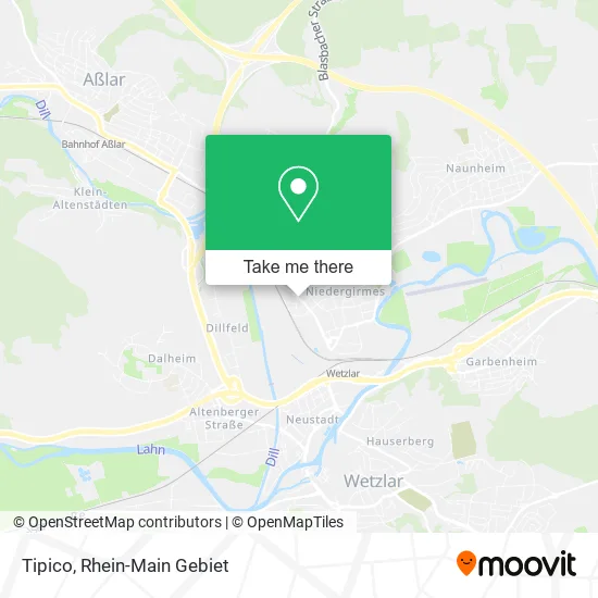 Карта Tipico