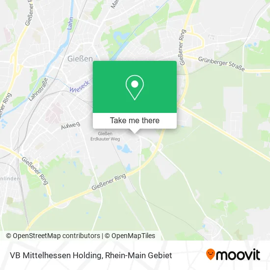 Карта VB Mittelhessen Holding