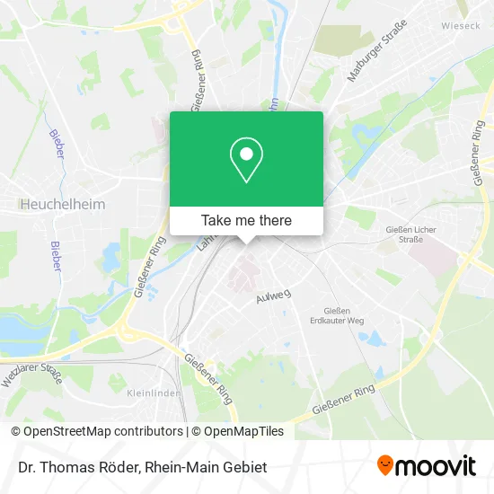 Dr. Thomas Röder map