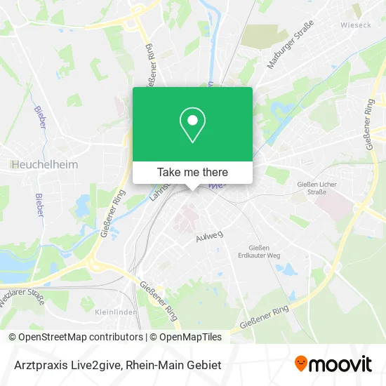 Карта Arztpraxis Live2give