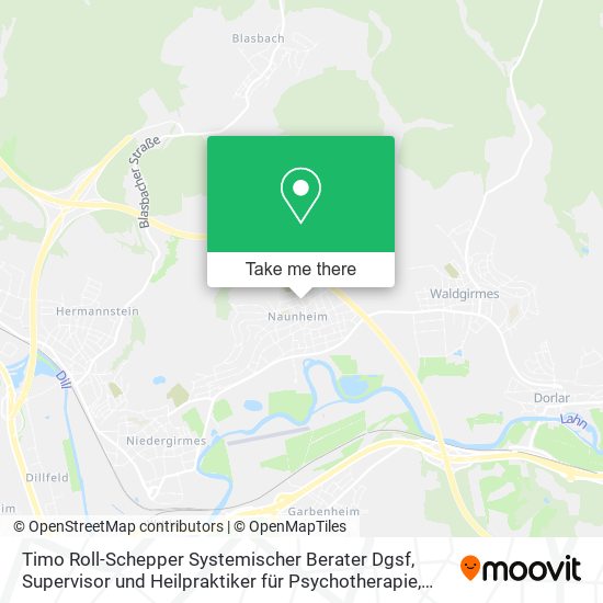 Timo Roll-Schepper Systemischer Berater Dgsf, Supervisor und Heilpraktiker für Psychotherapie map