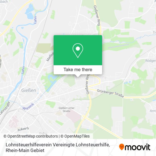 Lohnsteuerhilfeverein Vereinigte Lohnsteuerhilfe map