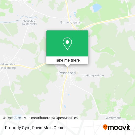 Probody Gym map