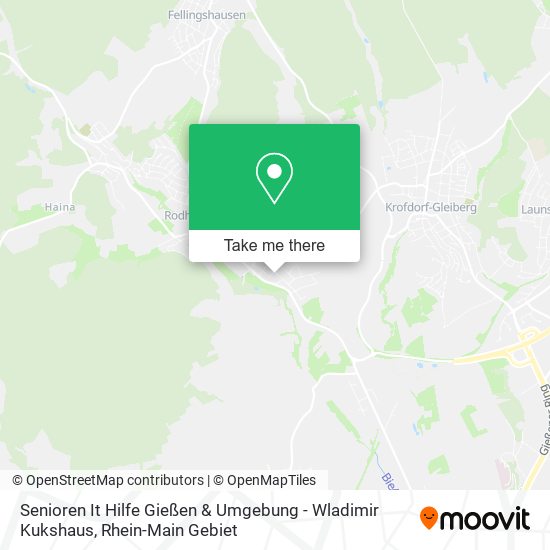 Senioren It Hilfe Gießen & Umgebung - Wladimir Kukshaus map